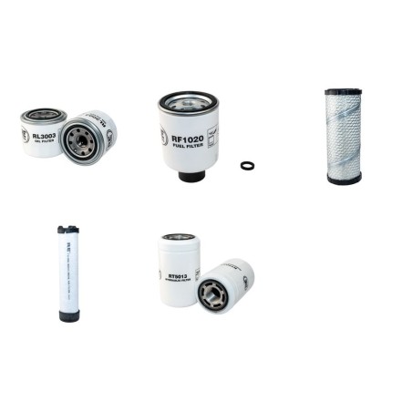 BOBCAT S 70 Filter Service Kit w/Kubota D1005 Eng. SN  5221/5222/5389 YR  2008-  463