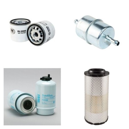 SAELEN COBRA 65 DRI Filter Service Kit Air Oil Fuel Filters w/Perkins 804D Eng.   YR  2013-
