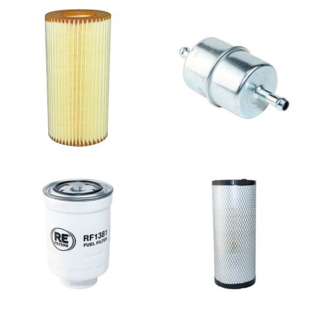 SAELEN COBRA 75 DS Filter Service Kit Air Oil Fuel Filters w/KOHLER KDI2504TCR Eng.   YR  2015