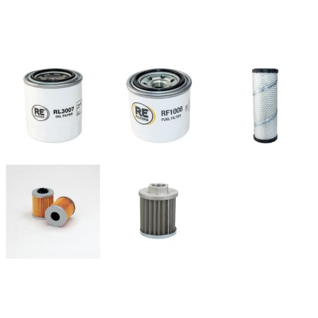 SAELEN SUPER PREMIUM 35 DRI Filter Service Kit w/Kubota V1505V Eng. 2009-