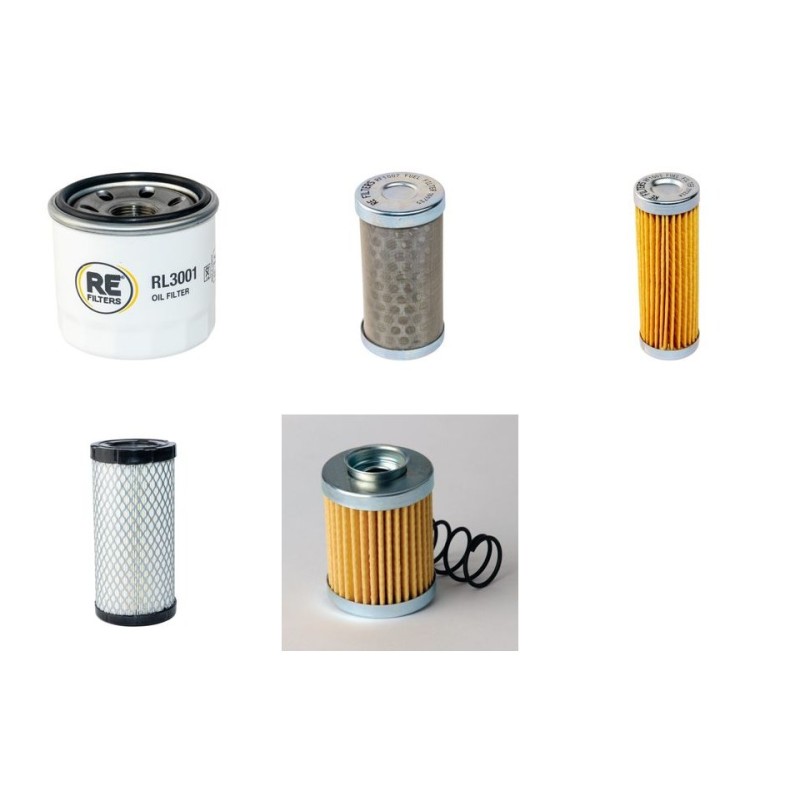 SAELEN TIGER 25 DR Filter Service Kit w/Kubota Z482E Eng. 2014