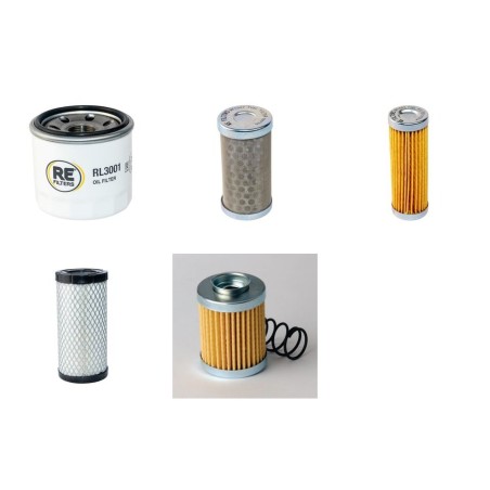 SAELEN TIGER 25 DR Filter Service Kit w/Kubota Z482E Eng. 2014