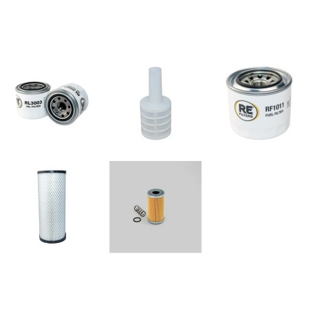 SAELEN VIPER 50 DRI Filter Service Kit w/Yanmar 4Tnv88D Eng. 2011-