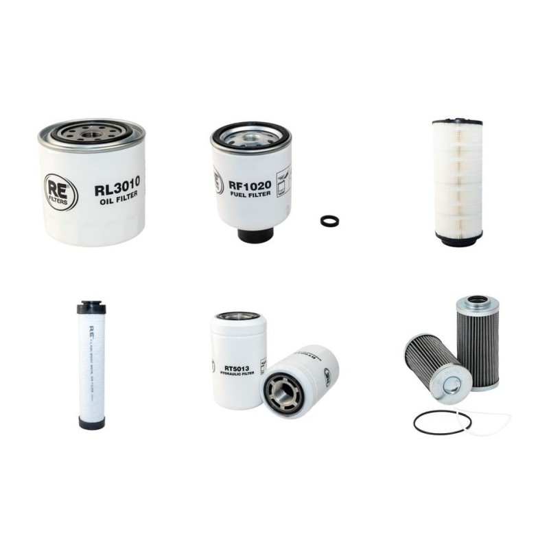 Filter Kit for Bobcat T2250 with Kubota V2205 Engine Year 2011-