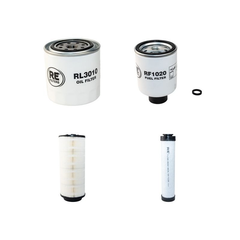 BOBCAT T 2250 Filter Service Kit Air Oil Fuel Filters w/Kubota V2205 Eng.   YR  2011-