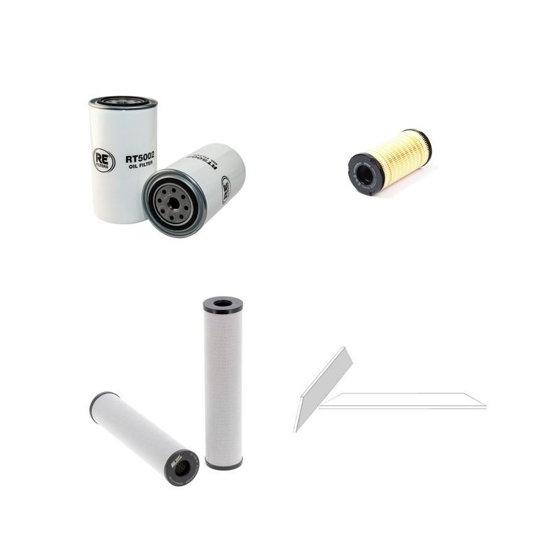 Filter Kit for Bobcat T2556 with Perkins 1104C44 Engine Year 2006-