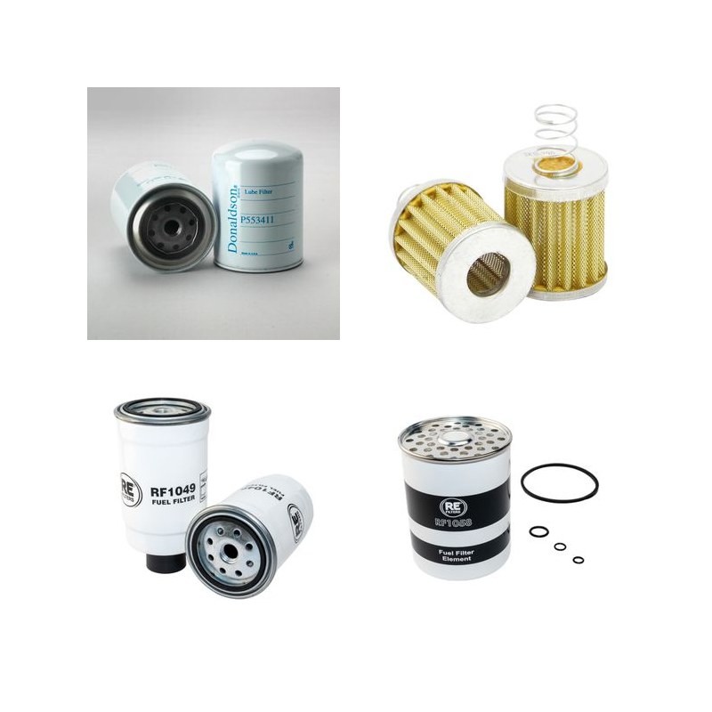 SAME ROCK 55 Filter Service Kit Air Oil Fuel Filters w/SLH 1000.3A Eng.   YR  2002- 55 CH