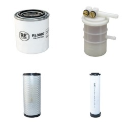 SAME 55 SOLARIS Filter Service Kit w/Mitsubishi 5Mvx Eng.