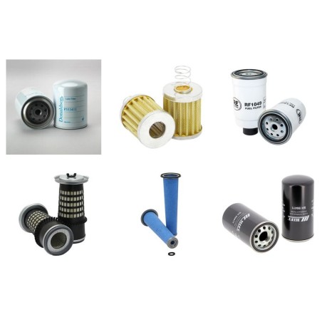 SAME ARGON 65 Filter Service Kit w/SLH 1000.3AT Eng.   YR  2002- 65 CH