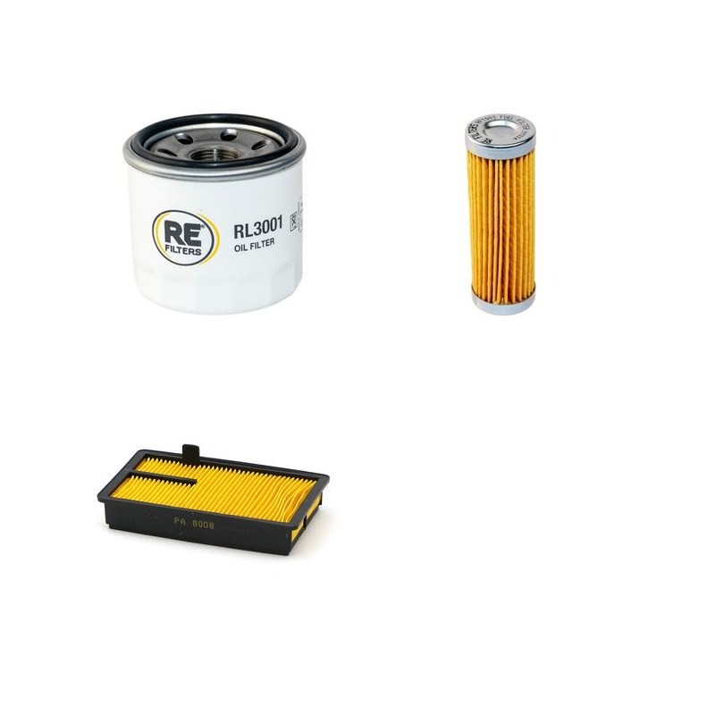 AIXAM 500 Filter Service Kit w/KUBOTA Z482 Eng.