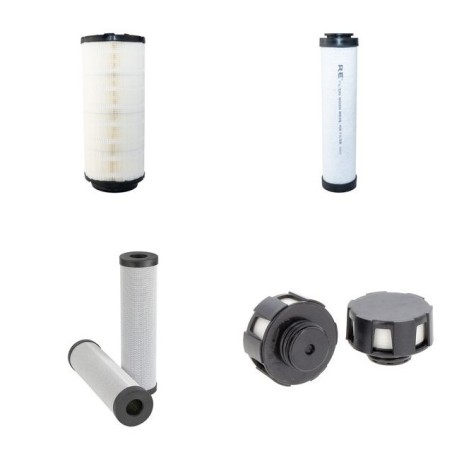Filter Kit for Bobcat T40180 with Perkins 1104D-44TA Engine Year 2014