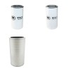 Filter Kit for Sany SY200C-8 with Cummins BT6 engine Year 2008-