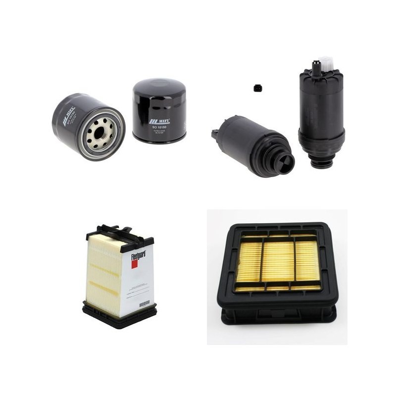 Filter Kit for Bobcat T550 with Kubota V2607-DI-TE33 Engine Year 2016