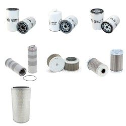 Filter Kit for Sany SY210 with Cummins 6BTA5.9 engine 