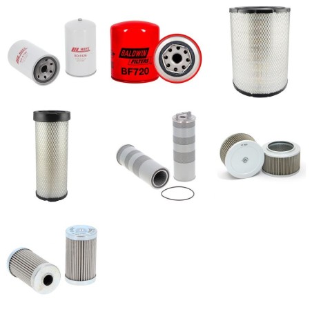 SANY SY 215 C-8 Filter Service Kit w/Mitsubishi 6D34-TL Eng.