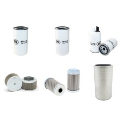 Filter Kit for Sany SY230 with Cummins QSB6.7 engine 