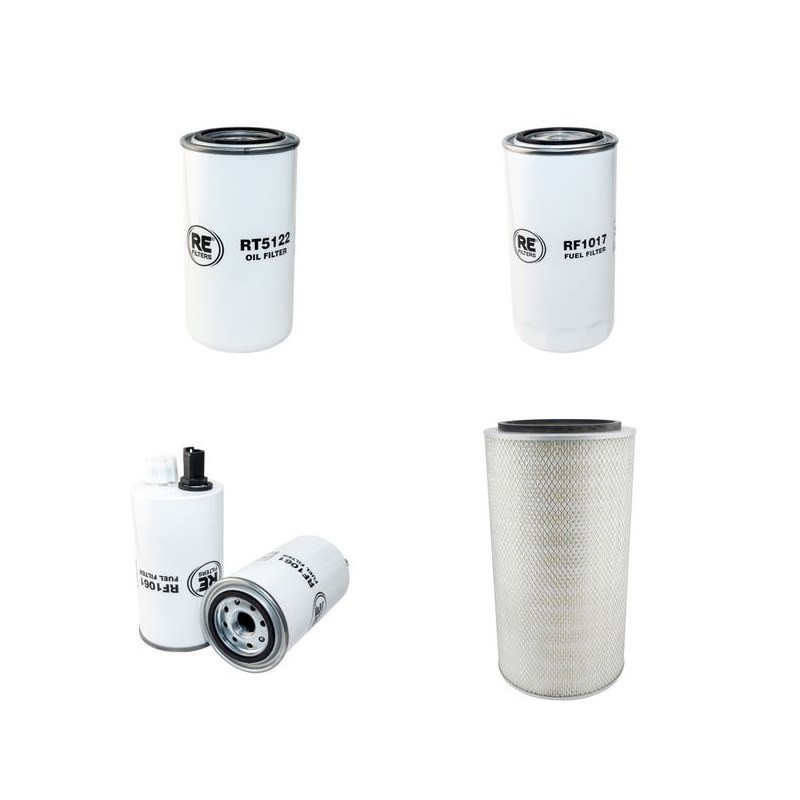 Filter Kit for Sany SY230 with Cummins QSB6.7 engine 