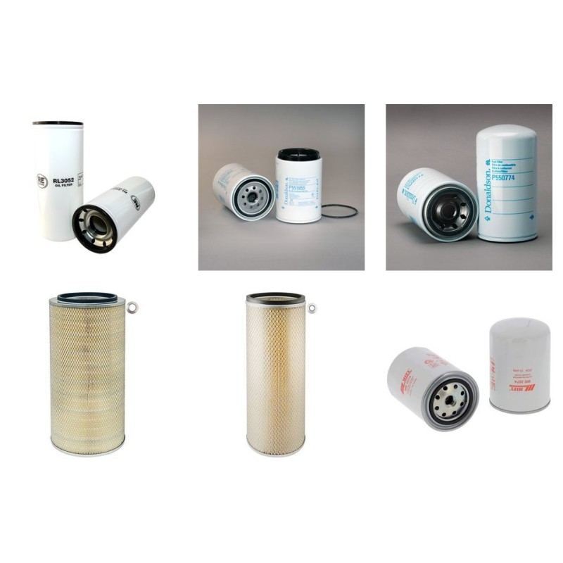 Filter Kit for Sany SY310C-2 with Cummins QSC8.3 engine 