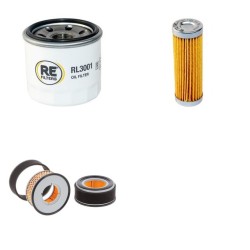 AIXAM A 540 TWIN Filter Service Kit w/KUBOTA Z482 Eng.