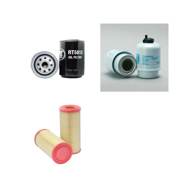 SAUERBURGER FXS 751 AS Filter Service Kit Air Oil Fuel Filters w/JOHN DEERE  Eng.