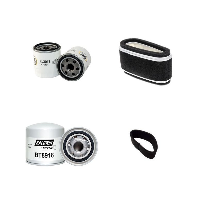 SCAG HYDRAU 90 Filter Service Kit w/Kawasaki Fc420V Eng.