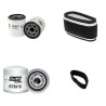 SCAG HYDRAU 90 Filter Service Kit w/Kawasaki Fc420V Eng.