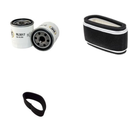 SCAG HYDRAU 90 Filter Service Kit Air Oil Fuel Filters w/KAWASAKI FC420V Eng.