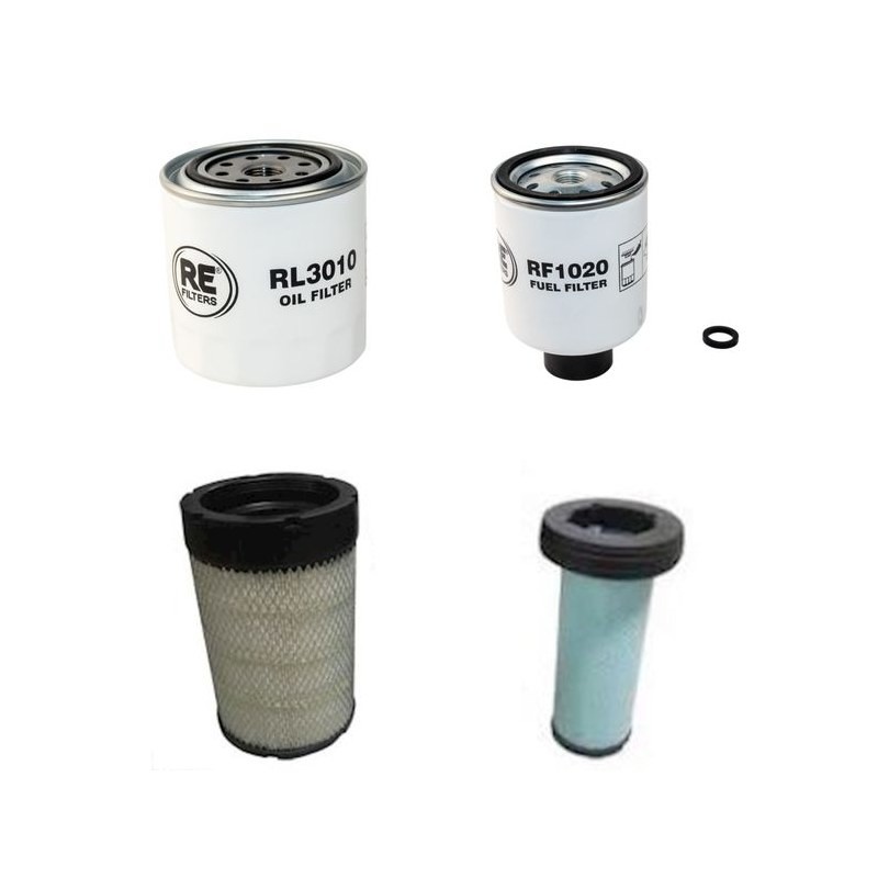 BOBCAT T 650 TIER 4 Filter Service Kit Air Oil Fuel Filters w/Kubota V3307-DI-TE3 Eng.   YR  2011-