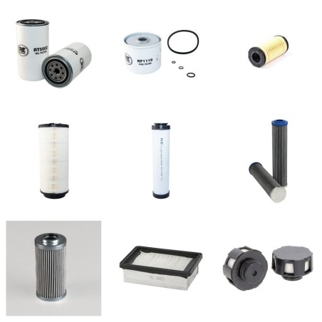 BOBCAT TL 360 Filter Service Kit w/Perkins 1104D-44TA Eng.   YR  2011-