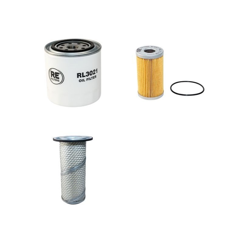 SCHAFFER 332 Filter Service Kit Air Oil Fuel Filters w/Kubota D1403 Eng.