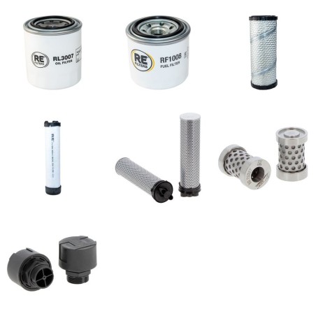 SCHAFFER 2336 Filter Service Kit w/Kubota V1505 Eng.