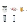 SCHAFFER 3038 Filter Service Kit Air Oil Fuel Filters w/Kubota D1703 Eng.