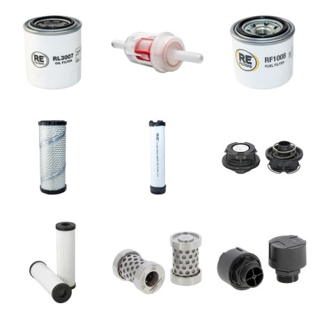 SCHAFFER 3046 Filter Service Kit w/Kubota V1505T Eng.   YR  2009-