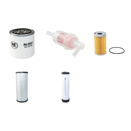 SCHAFFER 3360 Filter Service Kit Air Oil Fuel Filters w/Kubota V2403M/M-T Eng.
