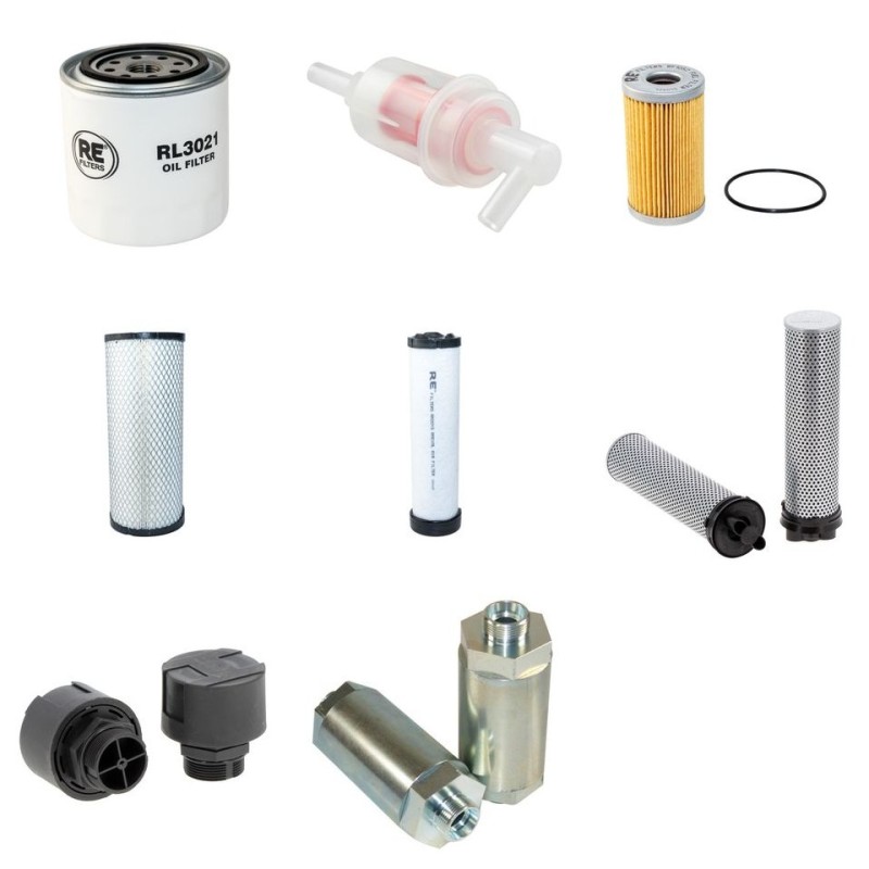 SCHAFFER 3550 T Filter Service Kit w/Kubota V2403M/MT Eng.