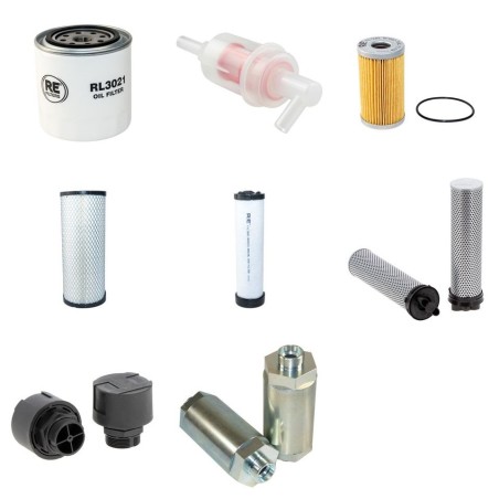 SCHAFFER 3550 T Filter Service Kit w/Kubota V2403M/MT Eng.