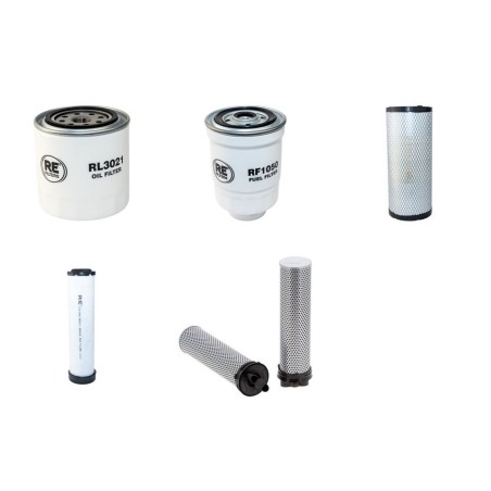 SCHAFFER 4580 T Filter Service Kit w/Kubota V3307Di Eng. 2013
