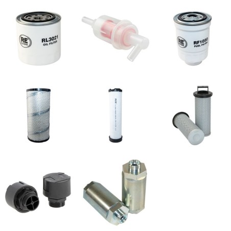 SCHAFFER 470 T Filter Service Kit w/Kubota V3300 Eng.