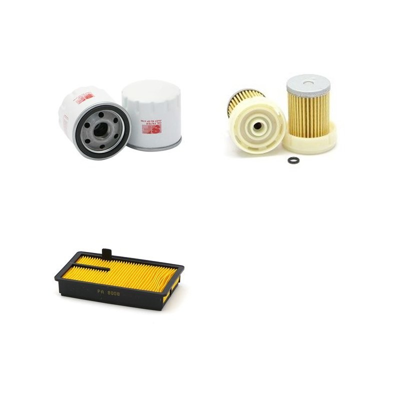 AIXAM A 751 Filter Service Kit w/KUBOTA  Eng.   YR  02.04-