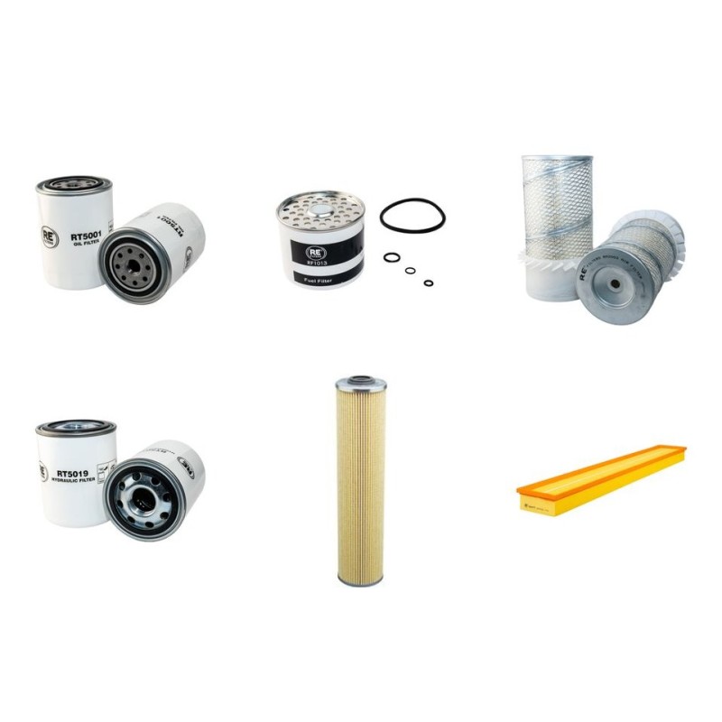 SCHAEFF HML 30 E/F Filter Service Kit w/Perkins 4.236 Eng.