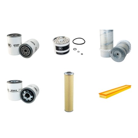 SCHAEFF HML 30 E/F Filter Service Kit w/Perkins 4.236 Eng.