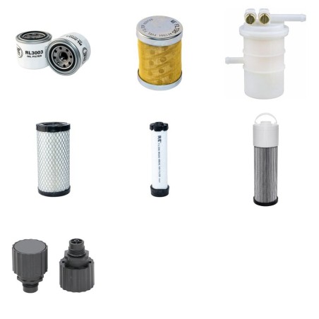 SCHAEFF HR 13 Filter Service Kit w/Mitsubishi L3E-61Kl Eng.