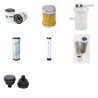 SCHAEFF HR 14 Filter Service Kit w/Mitsubishi S4LY-162KL Eng. SN  1431-1815 YR  2003-
