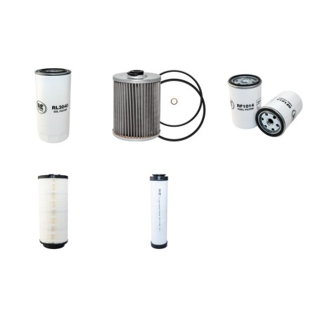 SCHAEFF HR 42 Filter Service Kit Air Oil Fuel Filters w/Deutz BF4M2012 Eng.