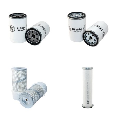 SCHAEFF SKL 832 Filter Service Kit Air Oil Fuel Filters w/Deutz BF4M1011 Eng.
