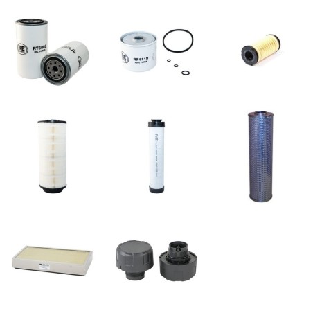 SCHAEFF SKL 854 Filter Service Kit w/Perkins 1104T Eng. 2005-