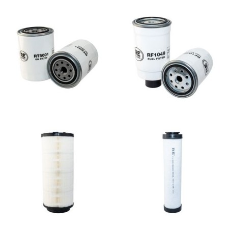SCHAEFF SKL 863 Filter Service Kit Air Oil Fuel Filters w/Perkins  Eng. SN  0100-0142