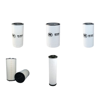 SCHAEFF TE 210 Filter Service Kit Air Oil Fuel Filters w/Deutz TCD2013 Eng.