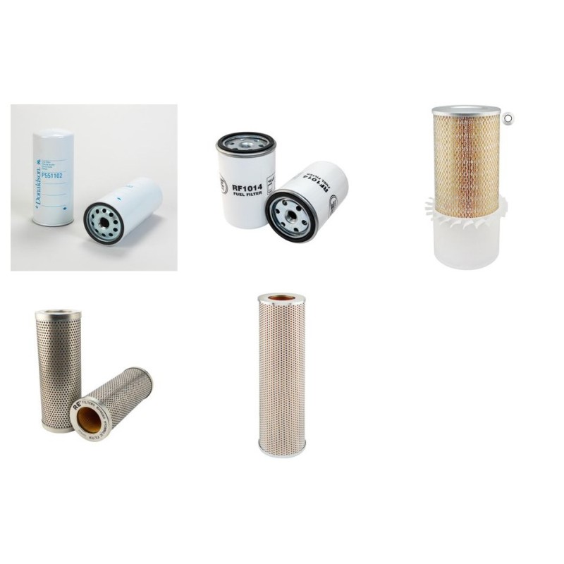 SCHEID G 150 TA Filter Service Kit w/Deutz Bf6L913 Eng. 1994