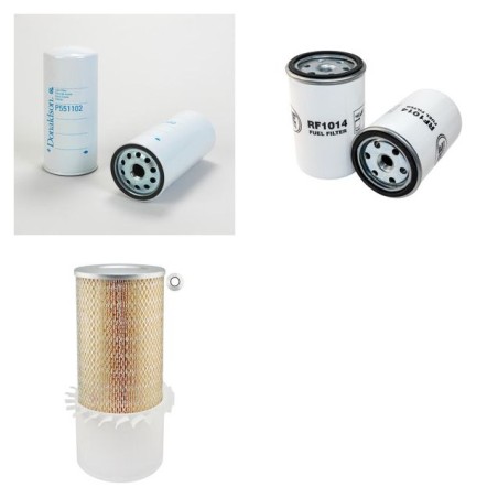SCHEID G 150 TA Filter Service Kit Air Oil Fuel Filters w/Deutz BF6L913 Eng.   YR  1994